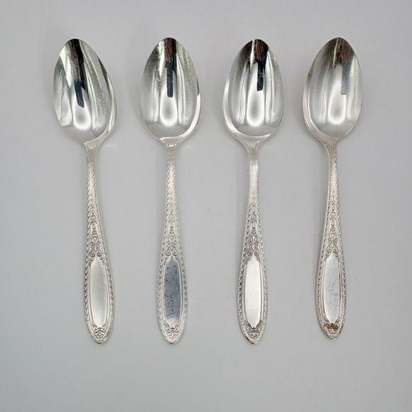 Oneida Other - Vintage Oneida Wm Rogers Ramona Lakewood Brentwood 4 Teaspoons